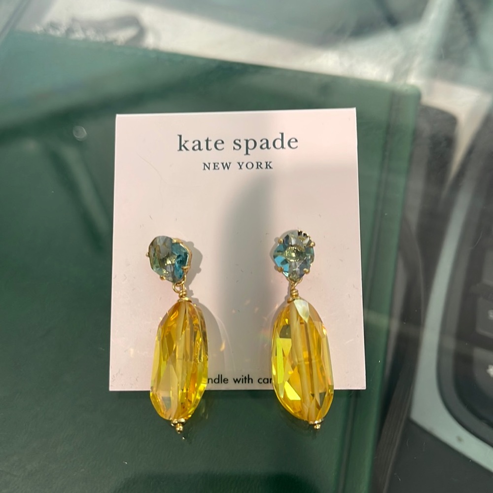 New Kate Spade dangle earrings.